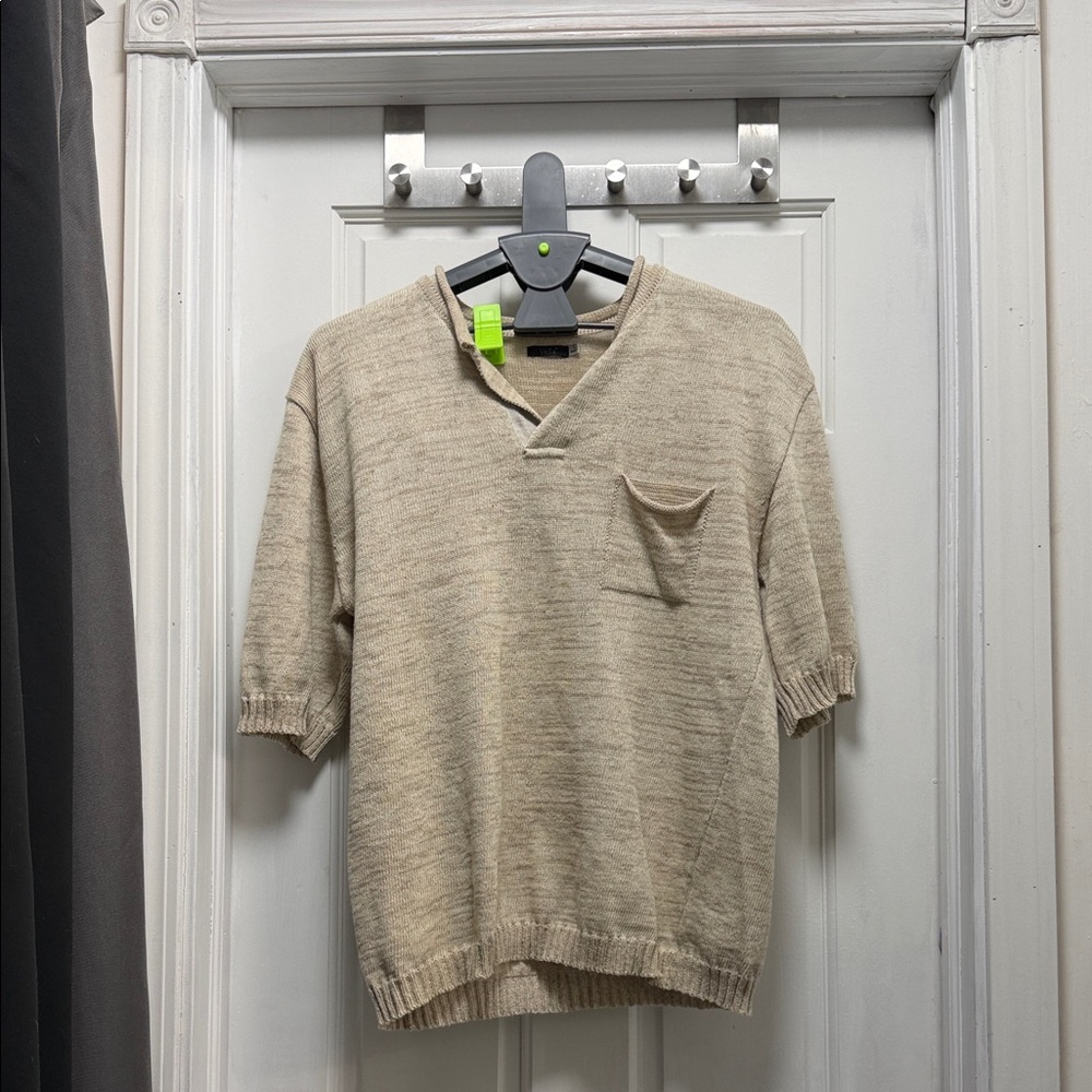 Vestal V-Neck Sweater in Beige